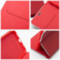 Apple iPhone 16 Wallet Cases LUNA Book Carbon Carbon Fibre, Elegant  Red