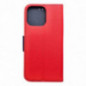 Apple iPhone 16 Pro Max Wallet case Fancy Book Red / Navy