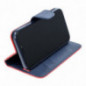 Apple iPhone 16 Wallet case Fancy Book Red / Navy