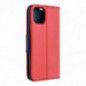 Apple iPhone 16 Wallet case Fancy Book Red / Navy
