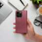 Apple iPhone 16 Wallet Cases Smart Magneto book Burgundy