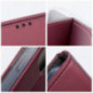 Apple iPhone 16 Wallet Cases Smart Magneto book Burgundy