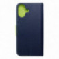 Apple iPhone 16 Plus Wallet case Fancy Book Navy / Lime