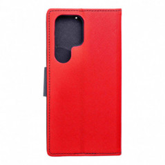 Samsung Galaxy S25 Ultra Wallet case Fancy Book Red / Navy