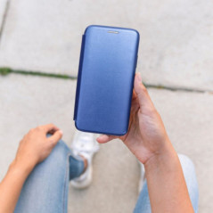 Samsung Galaxy S25 Ultra Wallet Cases Book Elegance Elegant  Navy