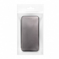 Samsung Galaxy S25 Plus Wallet Cases Book Elegance Elegant  Grey