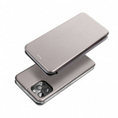 Samsung Galaxy S25 Plus Wallet Cases Book Elegance Elegant  Grey