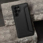 Samsung Galaxy A56 Wallet Cases Razor Book Carbon Fibre, Carbon pattern Black Samsung Galaxy A56 Wallet Cases Razor Book Carbon Fibre, Carbon pattern Black