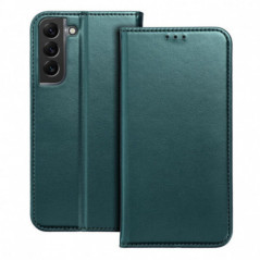 Samsung Galaxy S25 Ultra Wallet Cases Smart Magneto book Dark green