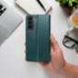 Samsung Galaxy S25 Ultra Wallet Cases Smart Magneto book Dark green