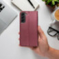 Samsung Galaxy S25 Ultra Wallet Cases Smart Magneto book Burgundy