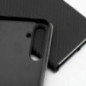 Samsung Galaxy A56 Wallet Cases LUNA Book Carbon Carbon Fibre, Elegant  Black