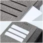 Samsung Galaxy A55 Wallet Cases GOMMA Elegant Grey Samsung Galaxy A55 Wallet Cases GOMMA Elegant Grey