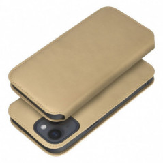 Samsung Galaxy A12 Wallet Cases Dual Pocket book Gold