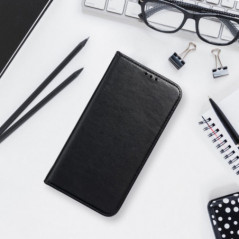 Samsung Galaxy A12 Wallet Cases Smart Magneto book Black