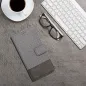 Samsung Galaxy A12 Wallet Cases GOMMA Elegant  Grey