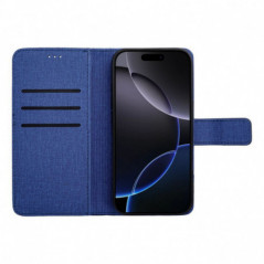 Apple iPhone 16 Wallet Cases GOMMA Elegant  Blue