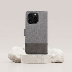 Apple iPhone 16 Wallet Cases GOMMA Elegant  Grey