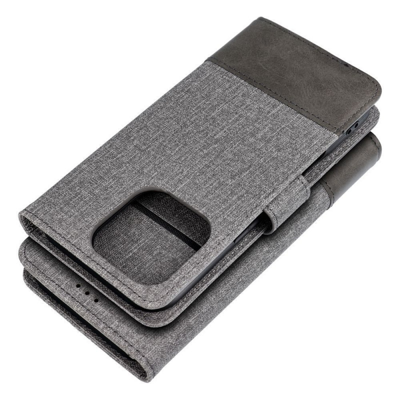 Apple iPhone 16 Pro Max Wallet Cases GOMMA Elegant Grey Apple iPhone 16 Pro Max Wallet Cases GOMMA Elegant Grey
