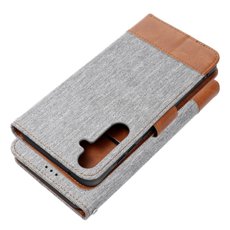 Samsung Galaxy A52s 5G Wallet Cases JEANS Elegant Grey Samsung Galaxy A52s 5G Wallet Cases JEANS Elegant Grey