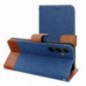 Samsung Galaxy S25 Ultra Wallet Cases JEANS Elegant  Blue