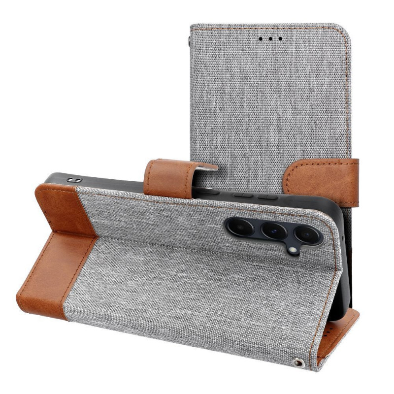 XIAOMI Redmi Note 14 Pro 5G Wallet Cases JEANS Elegant Grey XIAOMI Redmi Note 14 Pro 5G Wallet Cases JEANS Elegant Grey