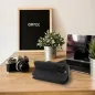 Apple iPhone 15 Wallet Cases FOLIO Side Magnet Elegant, Carbon pattern Black Apple iPhone 15 Wallet Cases FOLIO Side Magnet Elegant, Carbon pattern Black