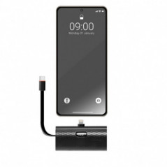 Forcell Power bank F-ENERGY Power Plug F5K3 PD 20W 5000 mAh black