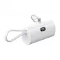 Forcell Power bank F-ENERGY Power Plug F5K3 PD 20W 5000 mAh white Forcell Power bank F-ENERGY Power Plug F5K3 PD 20W 5000 mAh white