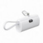 Forcell Power bank F-ENERGY Power Plug F5K3 PD 20W 5000 mAh white