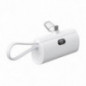 Forcell Power bank F-Energy Power Plug F5K3 5 000mAh for Type C PD 20W white Forcell Power bank F-Energy Power Plug F5K3 5 000mAh for Type C PD 20W white