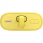 Baseus Power bank PPKDC05I 5200 mAh with built-in cable Lightning + cable Type C to Type C PD QC 2,4A 20W yellow pink Baseus Power bank PPKDC05I 5200 mAh with built-in cable Lightning + cable Type C to Type C PD QC 2,4A 20W yellow pink