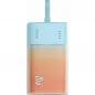 Baseus Power bank PPKDC05I 5200 mAh with built-in cable Lightning + cable Type C to Type C PD QC 2,4A 20W blue orange Baseus Power bank PPKDC05I 5200 mAh with built-in cable Lightning + cable Type C to Type C PD QC 2,4A 20W blue orange