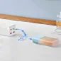 Baseus Power bank PPKDC05I 5200 mAh with built-in cable Lightning + cable Type C to Type C PD QC 2,4A 20W blue orange Baseus Power bank PPKDC05I 5200 mAh with built-in cable Lightning + cable Type C to Type C PD QC 2,4A 20W blue orange