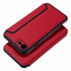 Apple iPhone SE 2020 Wallet Cases Razor Book Carbon Fibre, Carbon pattern