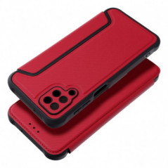 Samsung Galaxy M12 Wallet Cases Razor Book Carbon Fibre, Carbon pattern