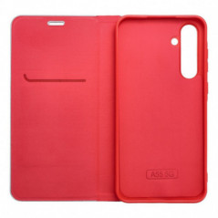 Samsung Galaxy S20 FE 5G Wallet Cases LUNA Book Carbon Carbon Fibre, Elegant  Red