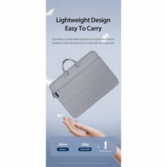 Dux Ducis bag LBTC for laptop 13-13.9in Horizontal Handbag light grey