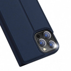 Apple iPhone 13 Pro Case Dux Ducis Leather Blue