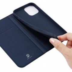 Apple iPhone 13 Pro Case Dux Ducis Leather Blue
