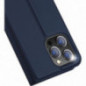 Apple iPhone 15 Pro Max Case Dux Ducis Leather Blue