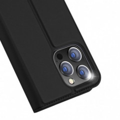 Apple iPhone 15 Pro Max Case Dux Ducis Leather Black