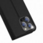 Apple iPhone 15 Pro Max Case Dux Ducis Leather Black