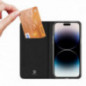 Apple iPhone 15 Pro Max Case Dux Ducis Leather Black