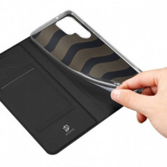 Samsung Galaxy S23 Ultra 5G Case Dux Ducis Leather Black