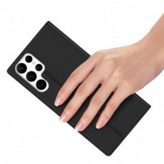 Samsung Galaxy S23 Ultra 5G Case Dux Ducis Leather Black