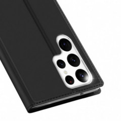 Samsung Galaxy S23 Ultra 5G Case Dux Ducis Leather Black