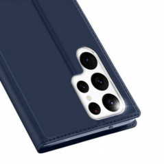 Samsung Galaxy S23 Ultra 5G Case Dux Ducis Leather Blue