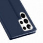 Samsung Galaxy S23 Ultra 5G Case Dux Ducis Leather Blue