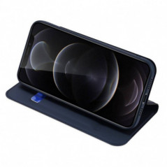 Apple iPhone 13 Pro Max Case Dux Ducis Leather Blue